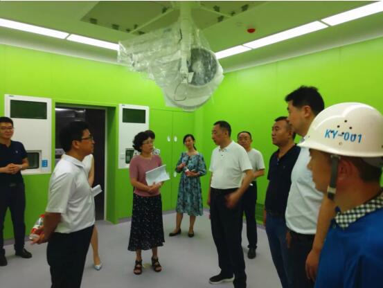 【快訊】陜西省發改委副主任王振海一行蒞臨西安國際醫學中心項目