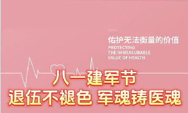 八一建軍節——退伍不褪色 軍魂鑄醫魂