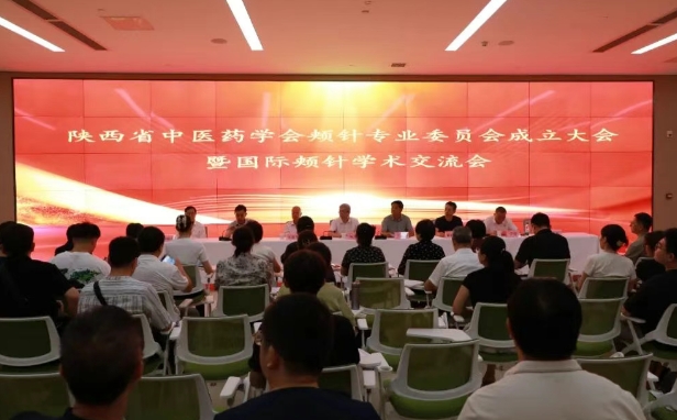 陜西省中醫藥學會頰針專業委員會成立 我院中醫二科卓鷹主任當選首任主委